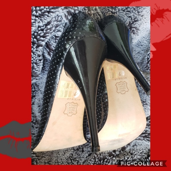 Agent Provocateur Perforated Leather Peep Toe - Picture 4 of 6